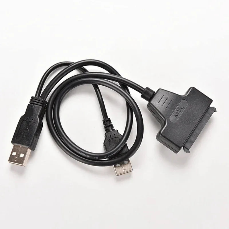 High speed dual usb 2.0 to 2.5 sata hdd adapter - Prozone