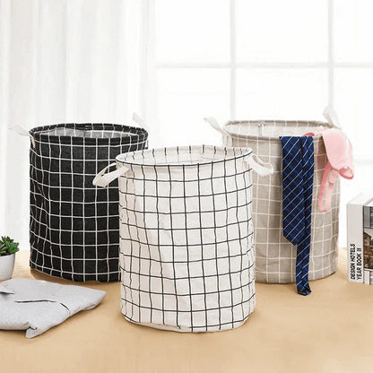 Folding cloth waterproof laundry basket - Prozone