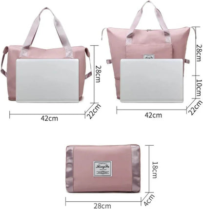 Water proof foldable lightweight travel bag- large capacity - Prozone