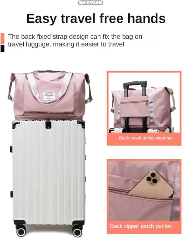 Water proof foldable lightweight travel bag- large capacity - Prozone