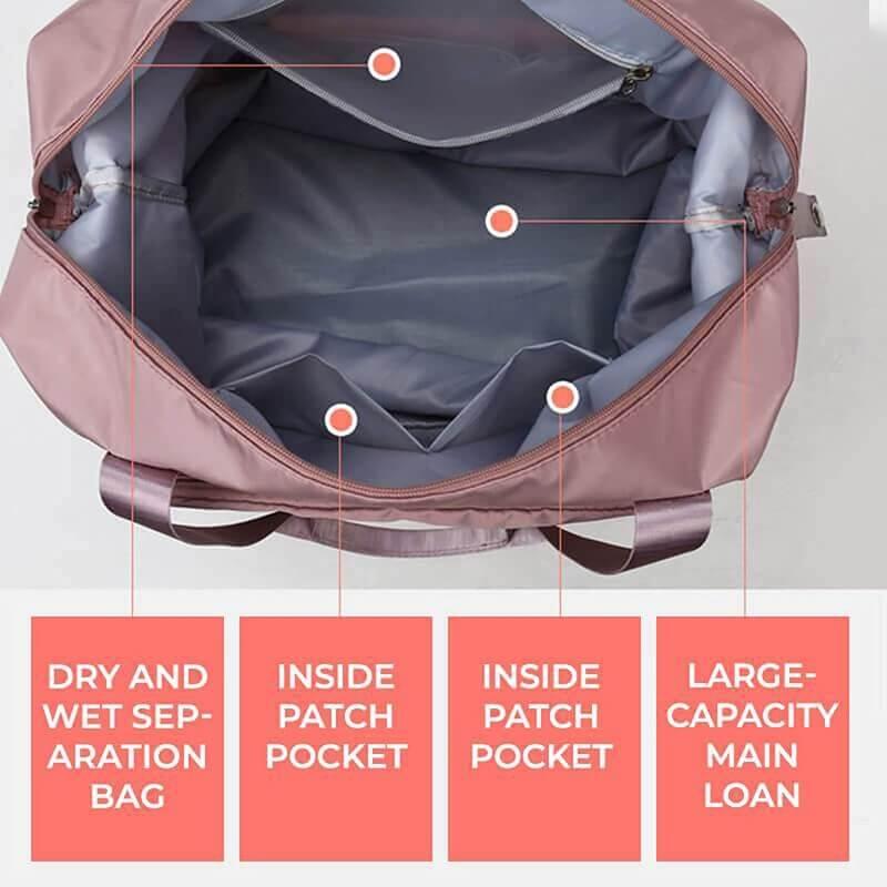 Water proof foldable lightweight travel bag- large capacity - Prozone