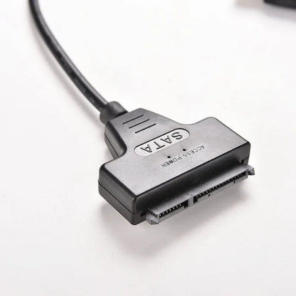 High speed dual usb 2.0 to 2.5 sata hdd adapter - Prozone