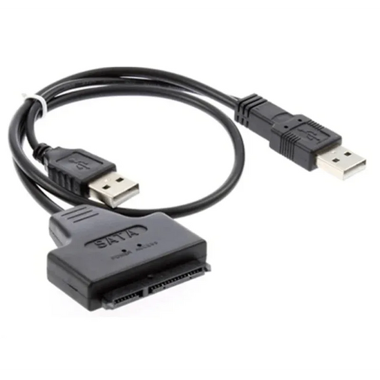 High speed dual usb 2.0 to 2.5 sata hdd adapter - Prozone