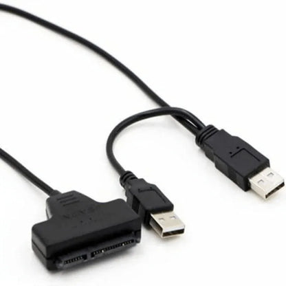 High speed dual usb 2.0 to 2.5 sata hdd adapter - Prozone
