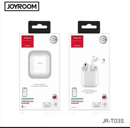 Joyroom jr-t03s tws wireless earbuds with window (orignal) - Prozone