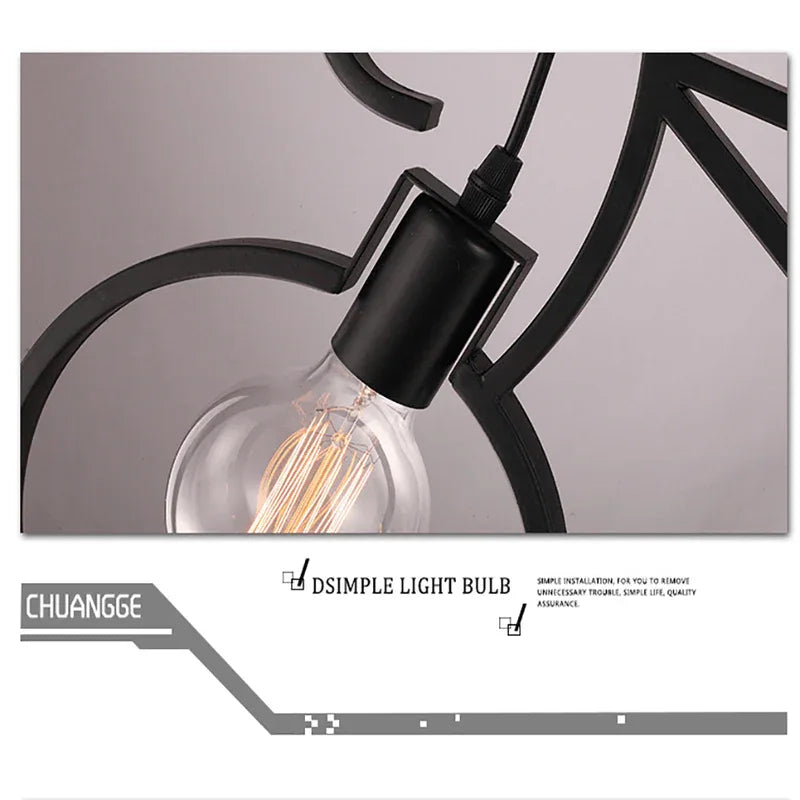 Bicycle shaped bulb holder - Prozone