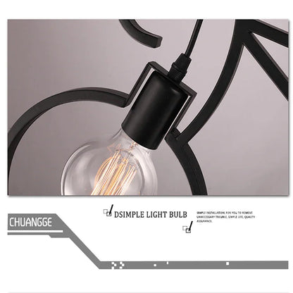 Bicycle shaped bulb holder - Prozone