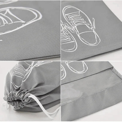Pack of 2 pocket shoe storage bag - Prozone