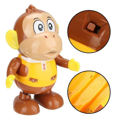 Dancing monkey battery operate with light sounds. - Prozone