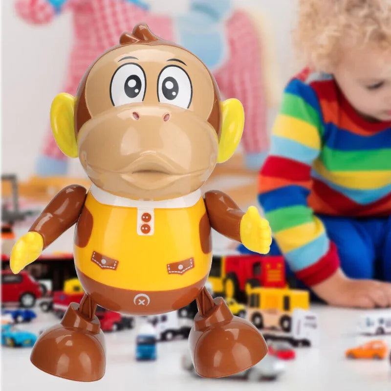 Dancing monkey battery operate with light sounds. - Prozone