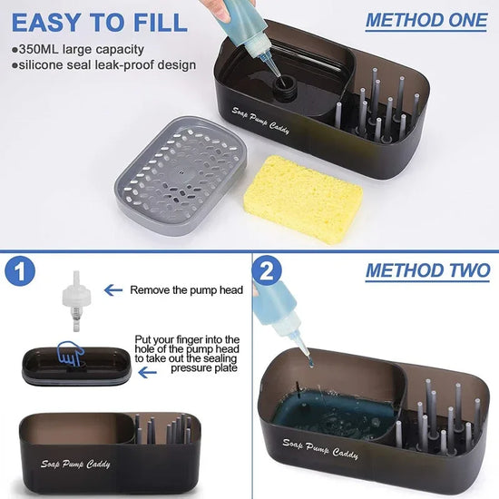 Soap pump and sink caddy - Prozone