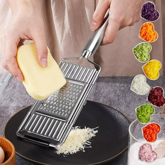 Multi Purpose 3in1 Vege Slicer Stainless Steel Shredder - Prozone