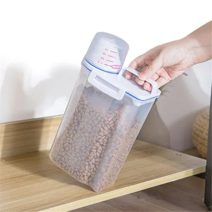 Air tight cereal jar food storage container 2l capacity - Prozone