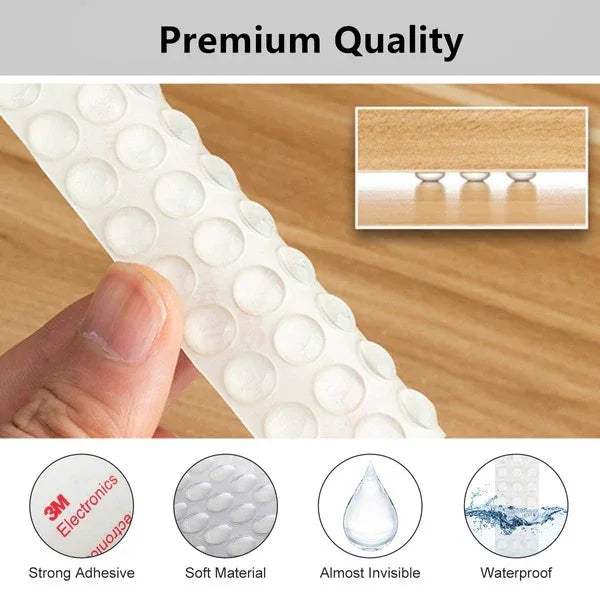 Sound vibration absorber bumper pad for cabinet door -pack of 2 - Prozone
