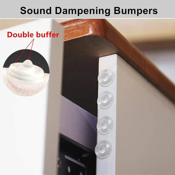 Sound vibration absorber bumper pad for cabinet door -pack of 2 - Prozone