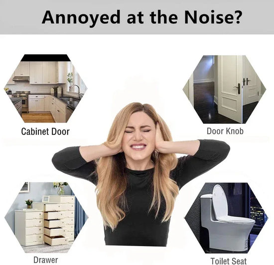 Sound vibration absorber bumper pad for cabinet door -pack of 2 - Prozone