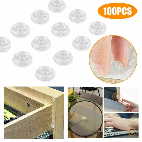 Sound vibration absorber bumper pad for cabinet door -pack of 2 - Prozone