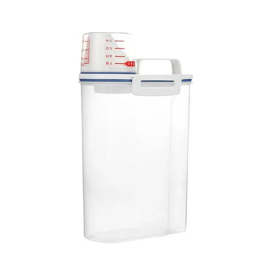 Air tight cereal jar food storage container 2l capacity - Prozone