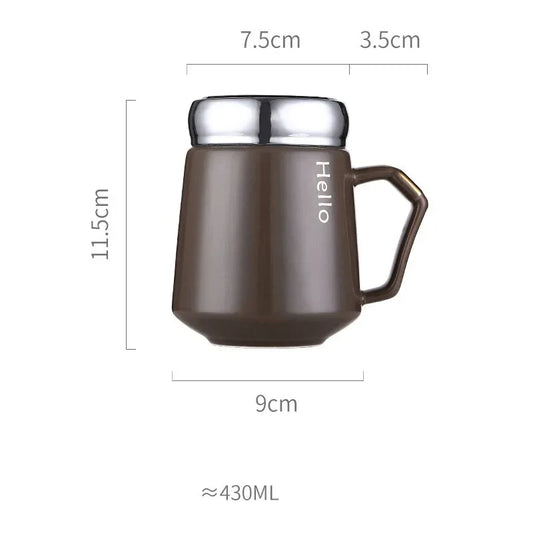 430ml unique nordic ceramic coffee cup - Prozone