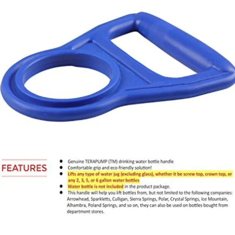 Drinking water bottle handle _ blue (2 pack) - Prozone