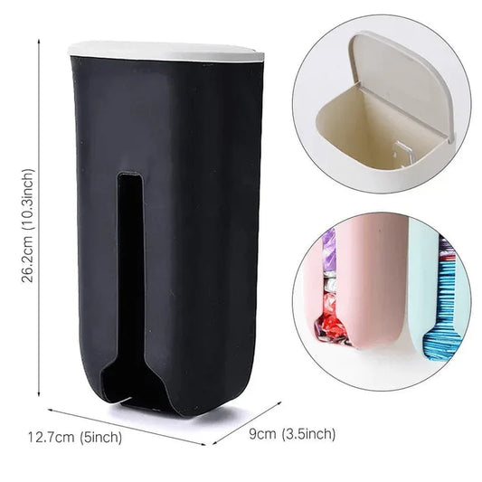 Self adhesive plastic shopping bag holder - Prozone