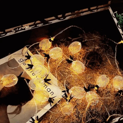 Led pineapple string fairy lights - Prozone