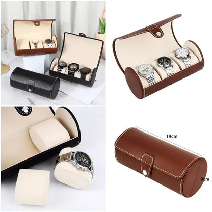 3 slot leather watch organizer - Prozone