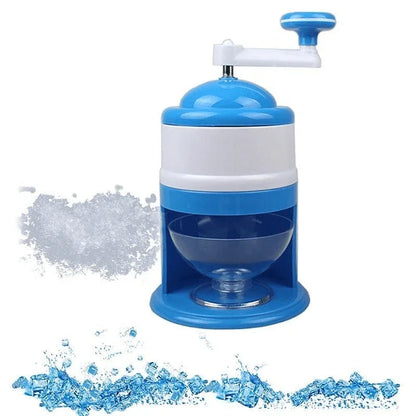 Hand crank ice crusher snow cone maker machine - Prozone
