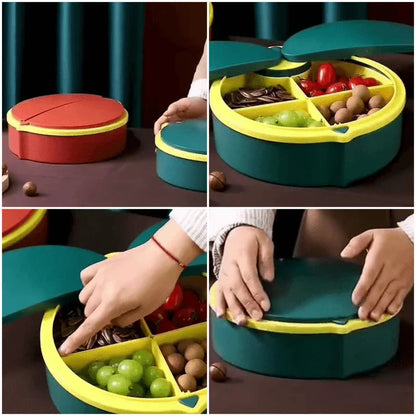 4 partition luxury dry fruit storage box - Prozone