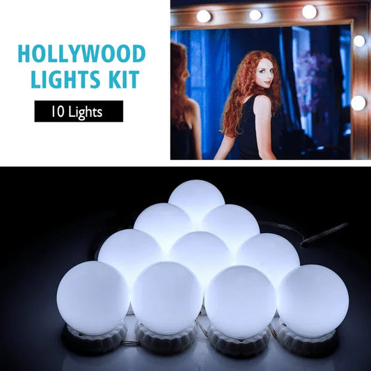 Set of makeup mirror led lights 12v - Prozone