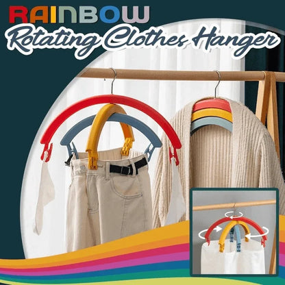 Rainbow rotating cloth hanger - Prozone