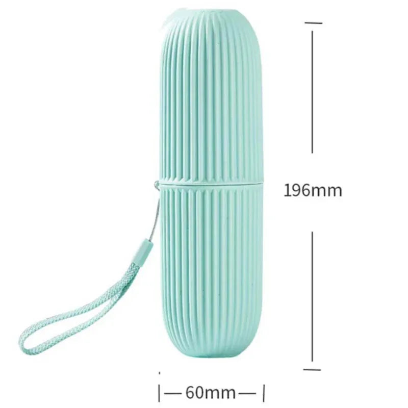 2 pcs portable toothbrush toothpaste holder for travel - Prozone