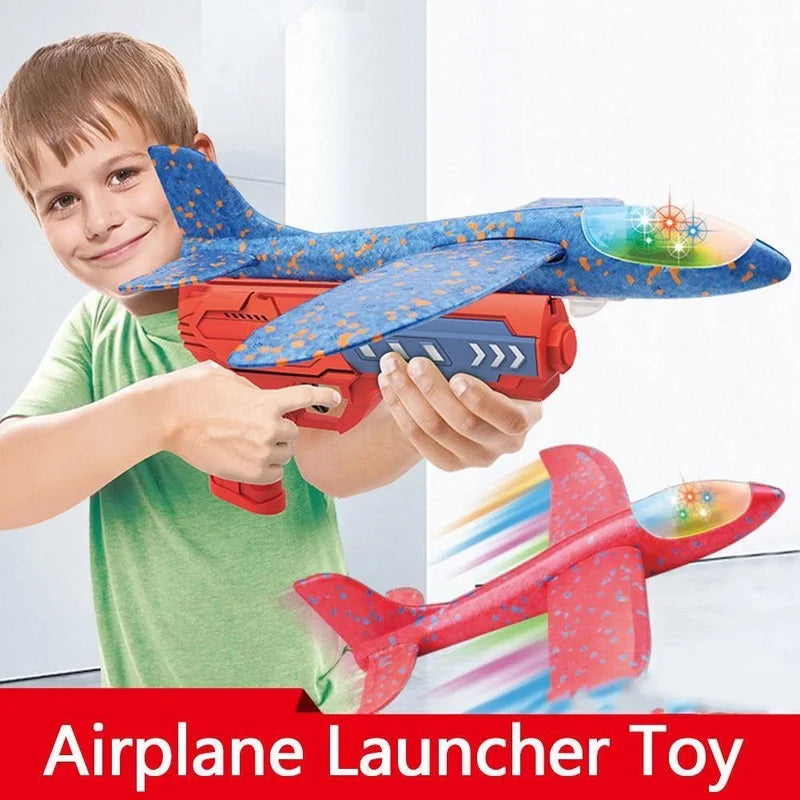 catapult airplane gun toys 2 in 1 - Prozone