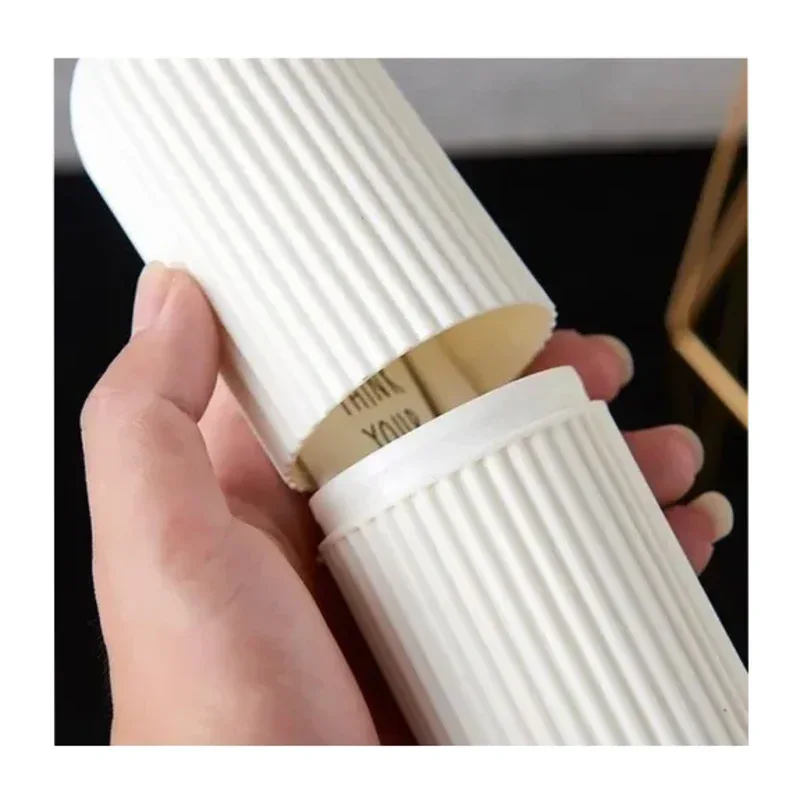 2 pcs portable toothbrush toothpaste holder for travel - Prozone