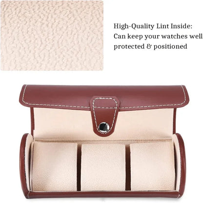 3 slot leather watch organizer - Prozone