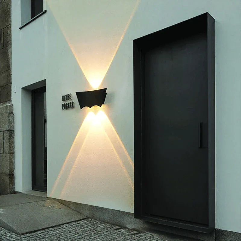 2 in 1 up down bat shaped wall lamp - Prozone