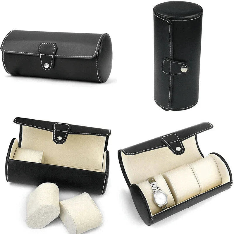 3 slot leather watch organizer - Prozone