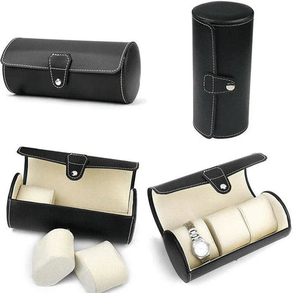 3 slot leather watch organizer - Prozone