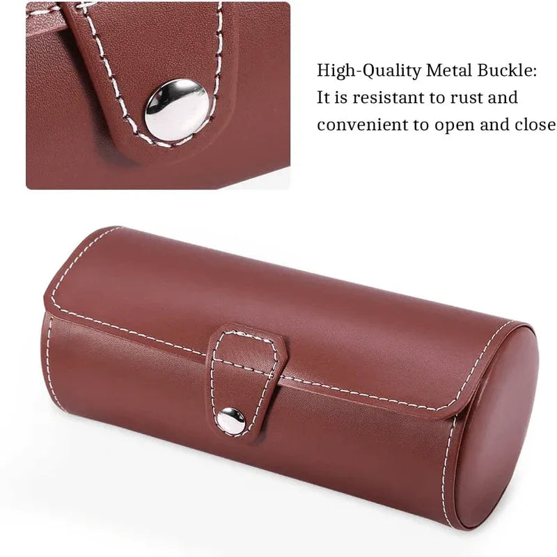 3 slot leather watch organizer - Prozone