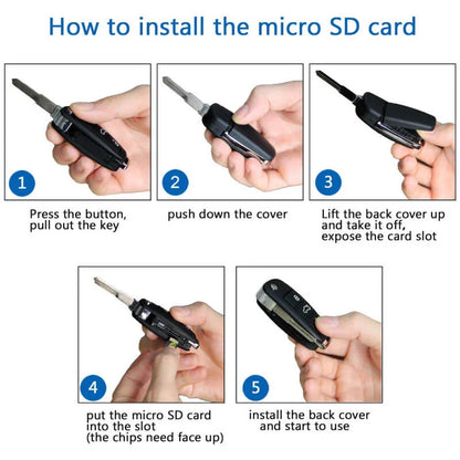 Car keychain camera with night vision s820 - Prozone