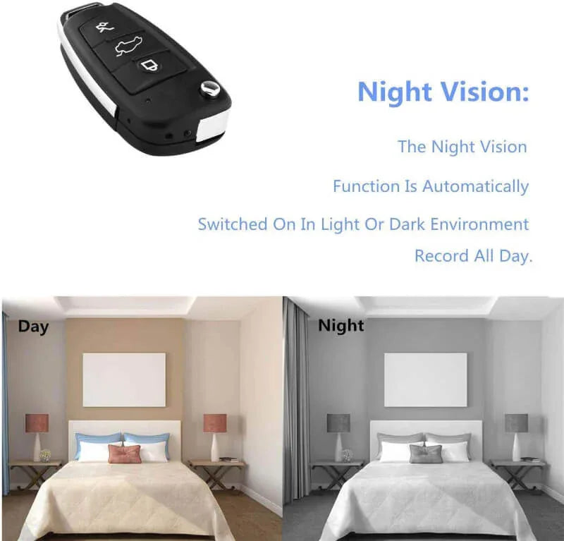 Car keychain camera with night vision s820 - Prozone