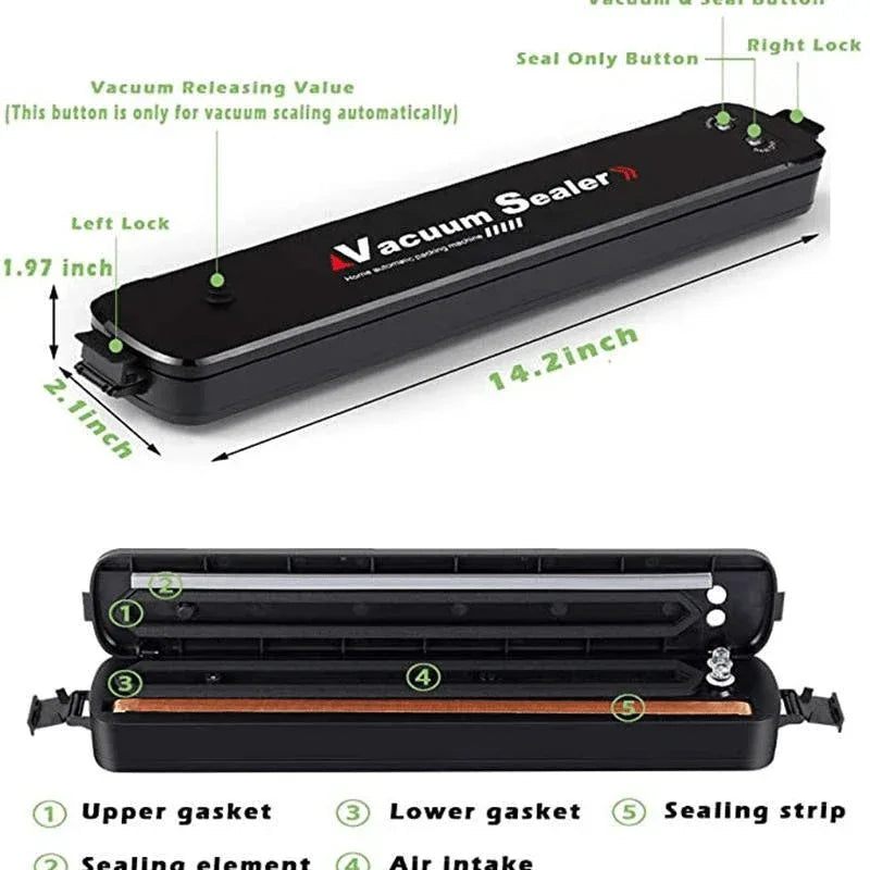 Food saver vacuum sealer-electric - Prozone