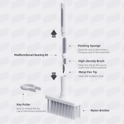 5 in 1 keyboard cleaning soft brush - Prozone