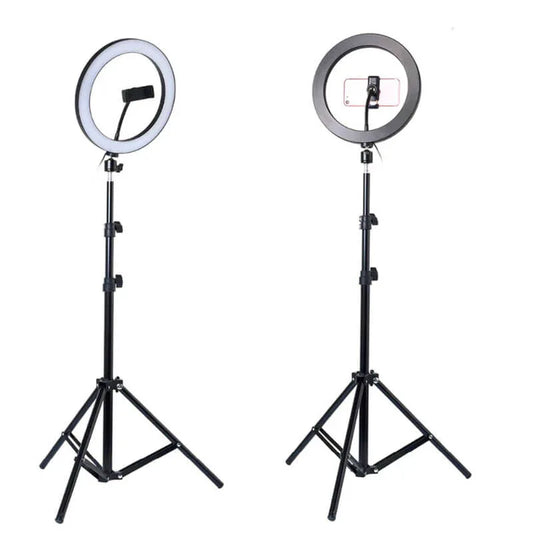 26cm ring light with 7 feet adjustable tripod&mobile holder - Prozone