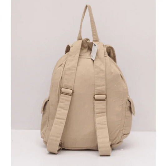 Skin color canvas backpacks for girls - Prozone
