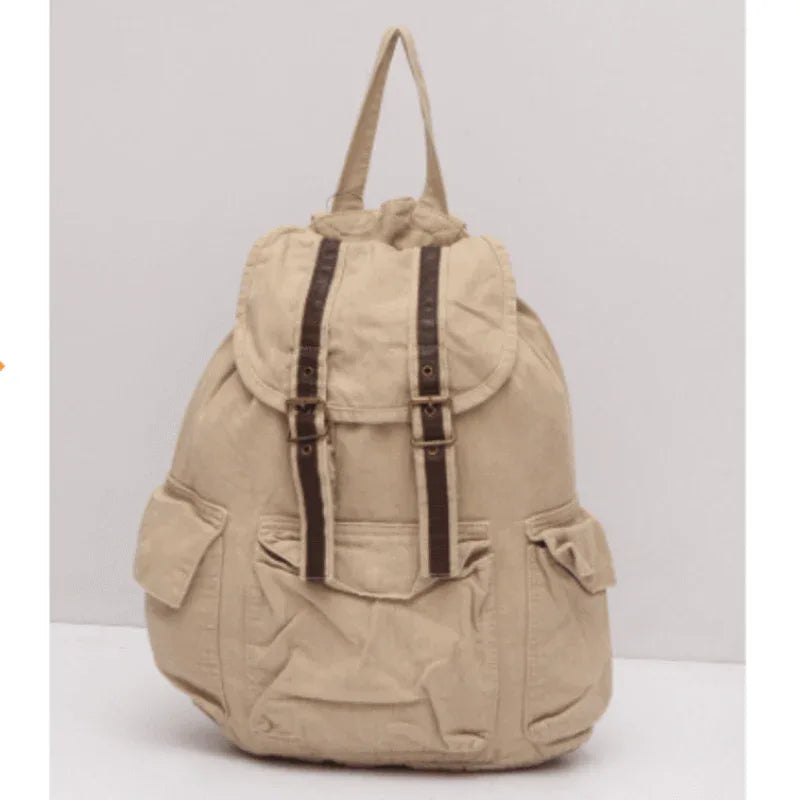 Skin color canvas backpacks for girls - Prozone
