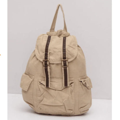 Skin color canvas backpacks for girls - Prozone