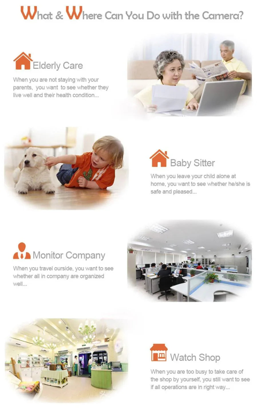Wifi wireless waterproof outdoor security ip camera - Prozone
