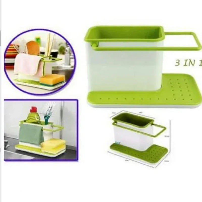 3 in 1 kitchen sink organizer stand - Prozone