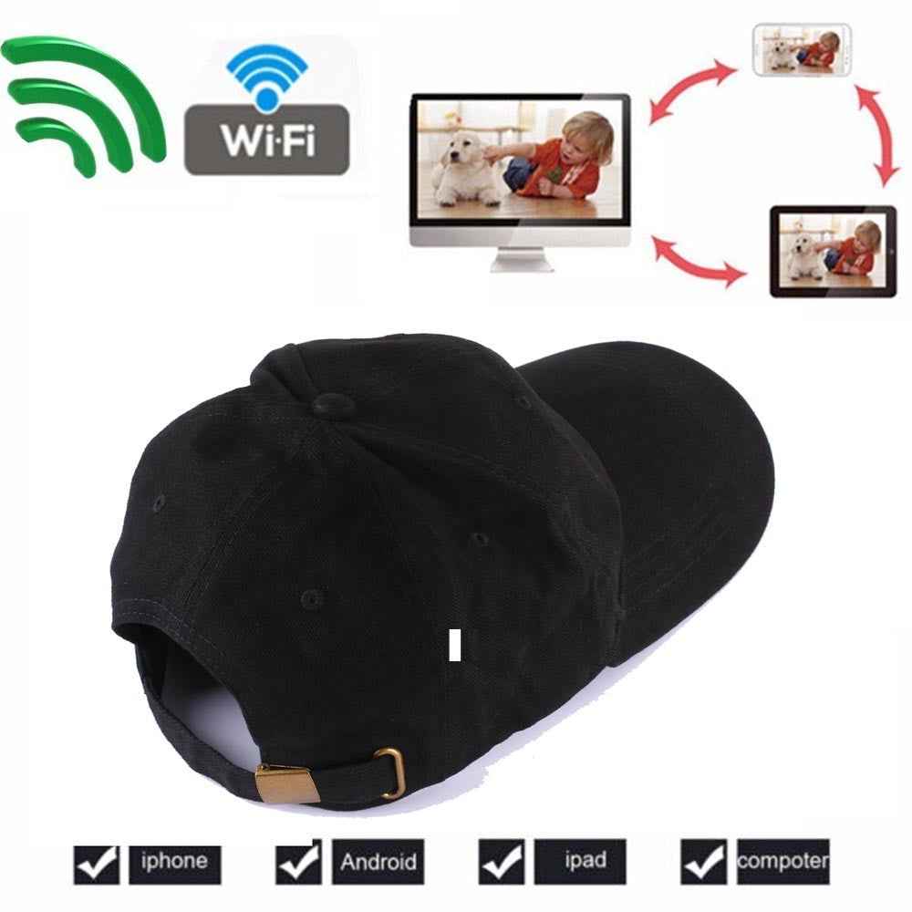HD WIFI Hat Spy Camera Hidden Cap - Prozone